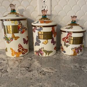Mackenzie-Childs Canister Set